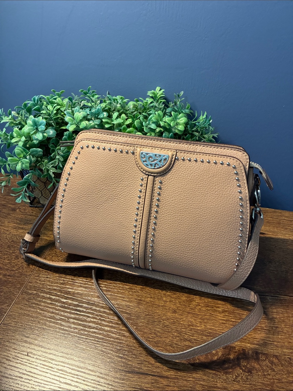 Brighton Beckman Organizer Bag in Light Pink